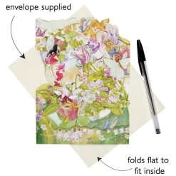 Fairies Swing Card- Greeting Cards