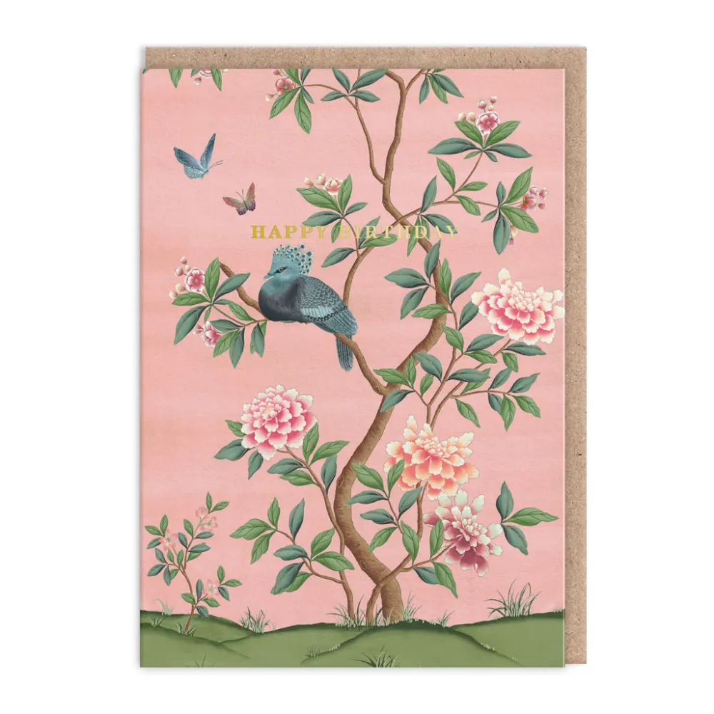 Faraway Tree Pink Birthday Card- Greeting Cards