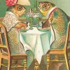 Fish on a Date Greeting Card- Greeting Cards