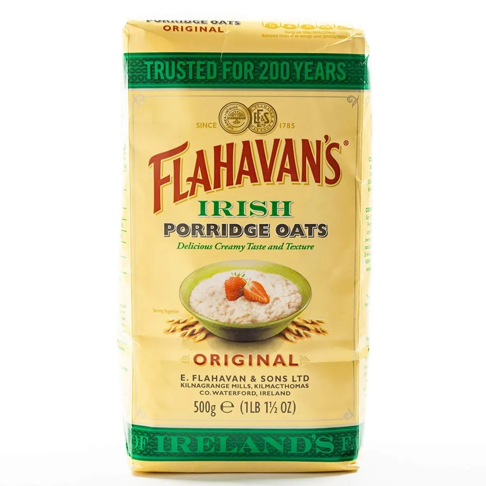 Flahavan's Irish Porridge Oats- Cereal & Oatmeal