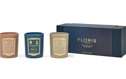 Floris of London Mini Candle Trio- Home Fragrance
