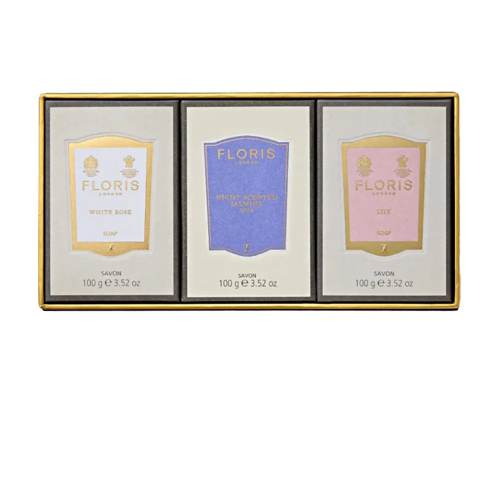 Floris of London Soap Collection: For Her- Bar Soaps