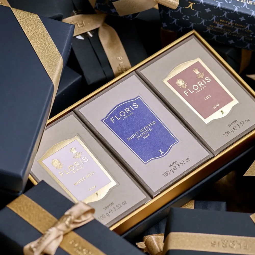 Floris of London Soap Collection: For Her- Bar Soaps