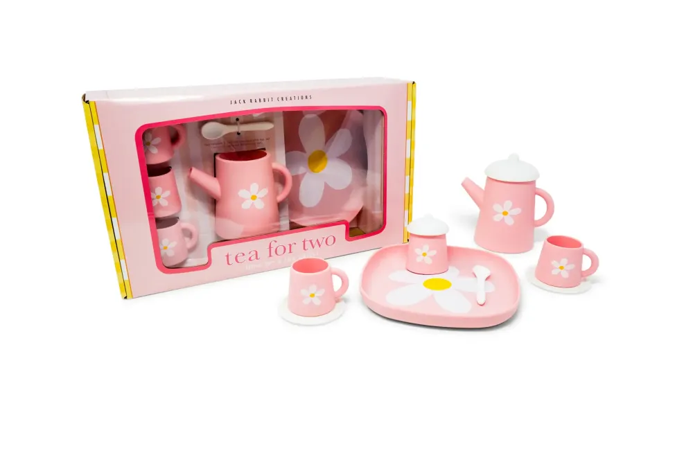 Flower Power Pink Teaset- Toys|Children's Tea Sets