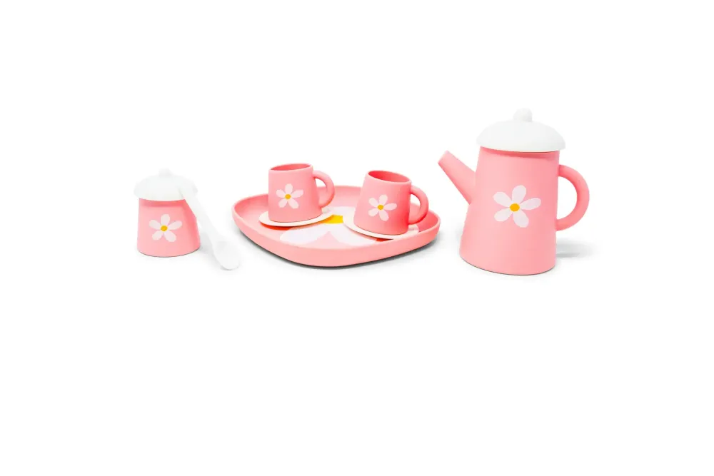 Flower Power Pink Teaset- Toys|Children's Tea Sets