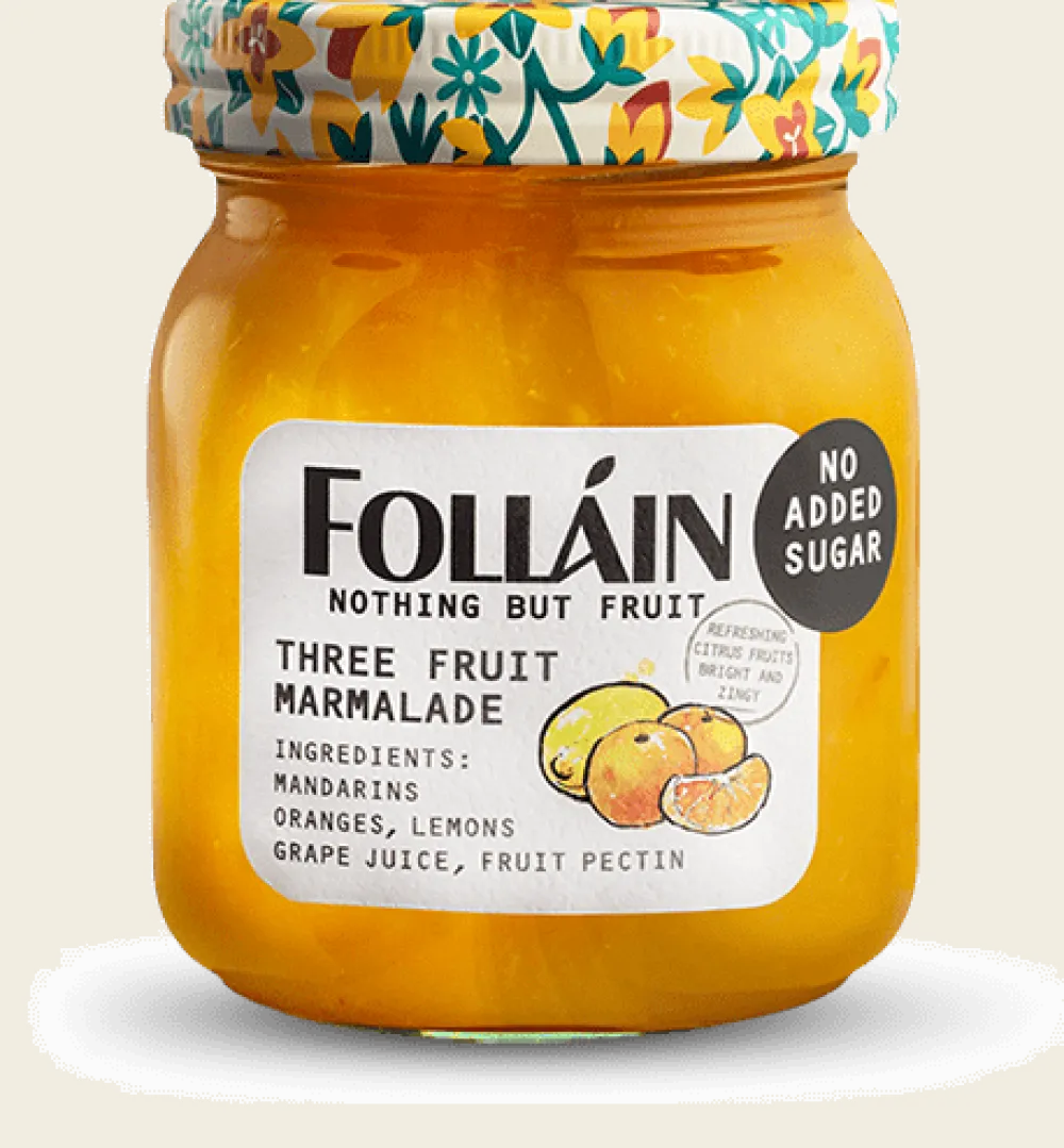 Follain Folláin Nothing But Fruit Three Fruit Marmalade- Jams & Marmalade