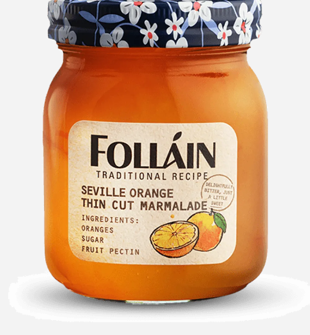 Follain Folláin Seville Orange Thin Cut Marmalade- Jams & Marmalade