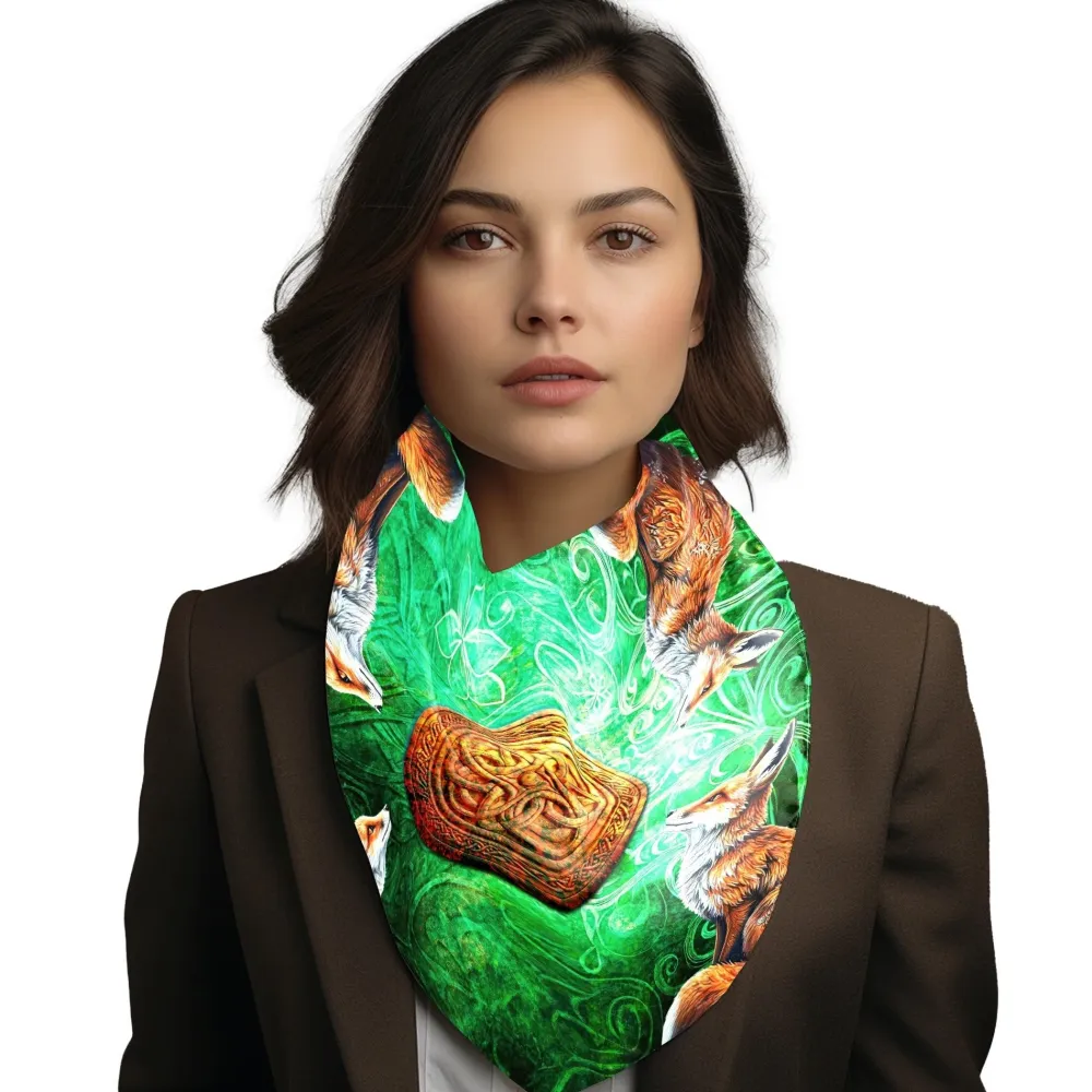 Fox Silk Heritage Collection Scarf- Scarves & Wraps