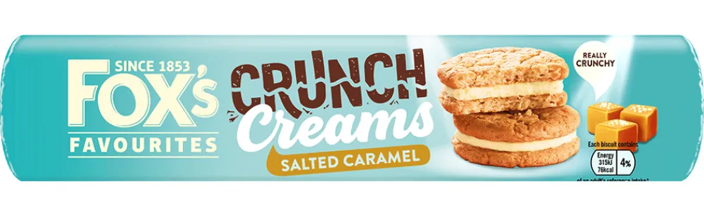 Fox's Salted Caramel Crunch Creams- Biscuits