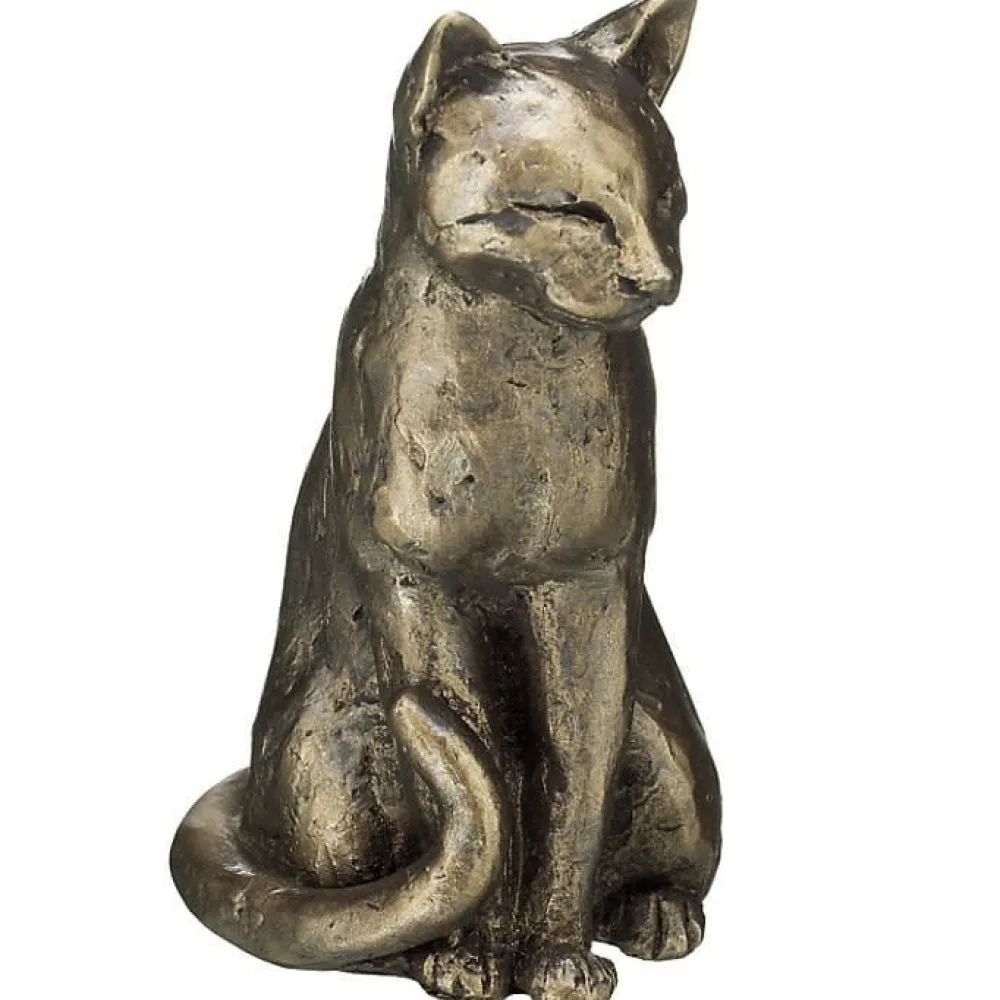 Frith Sculpture Frith Willard Cat Sitting Sculpture- Home Accents|Frith Sculpture