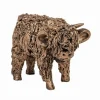 Frith Sculpture Small Highland Bull Calf Sculpture- Home Accents|Frith Sculpture