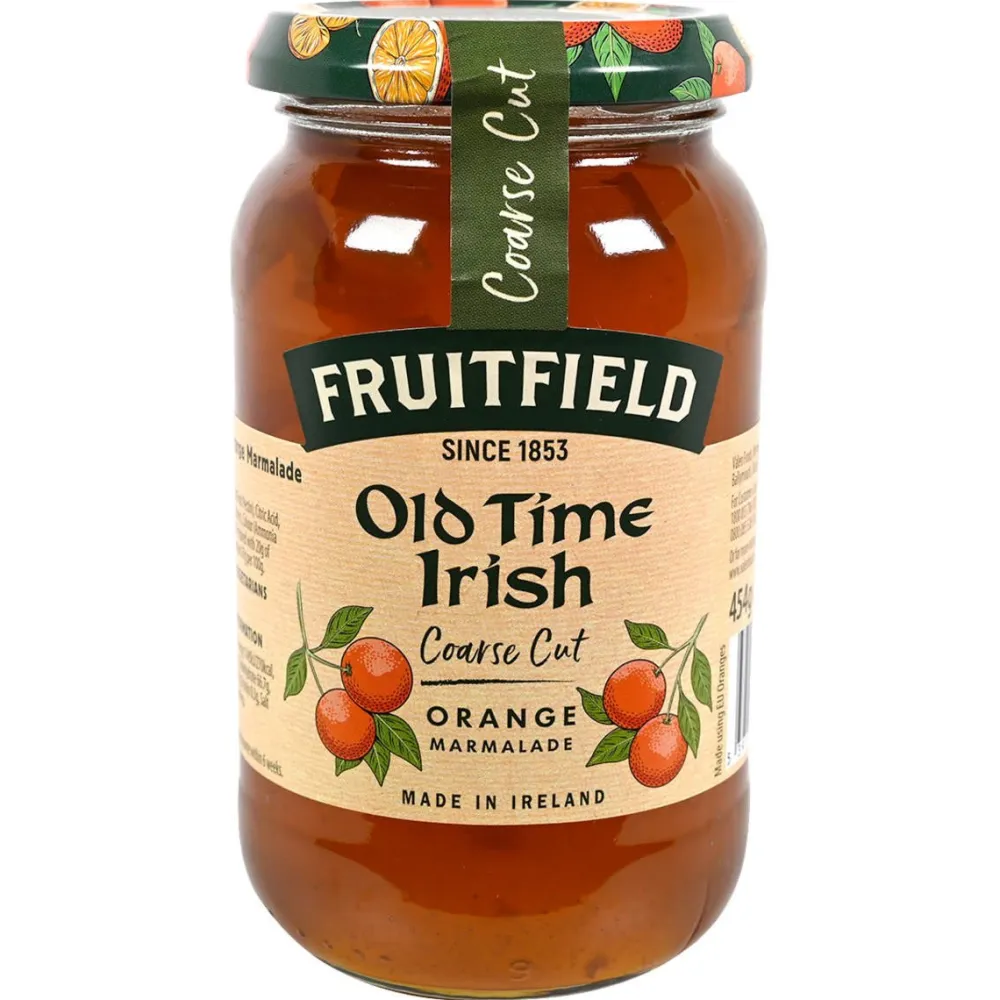 Fruitfield Old Time Irish Coarse Cut Orange Marmalade- Jams & Marmalade