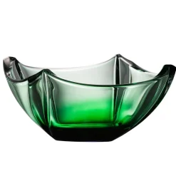 Galway Crystal Emerald Dune Bowl- Home Accents|Galway Crystal