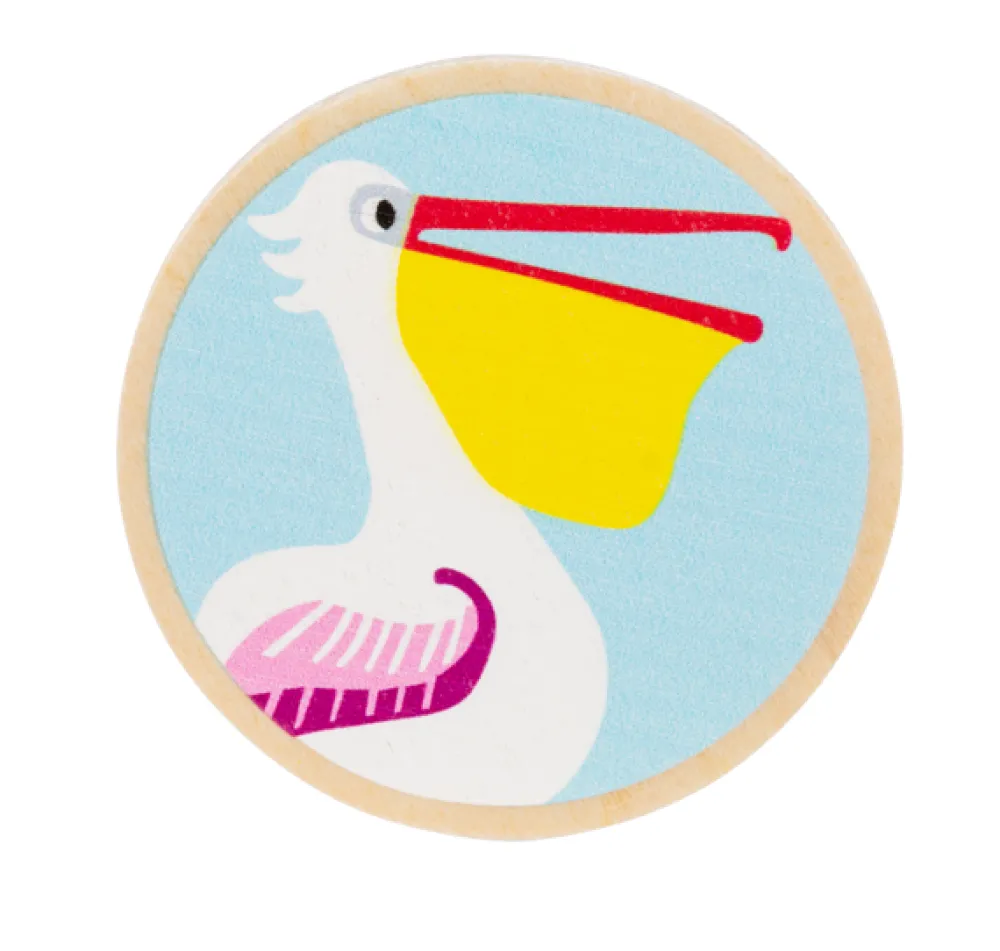 GANZ Wooden Memory Game (Birds)- Games & Puzzles|Toys