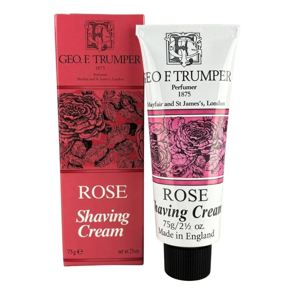 Geo. F. Trumper Rose Shaving Cream Tube- Shaving Soaps & Cream