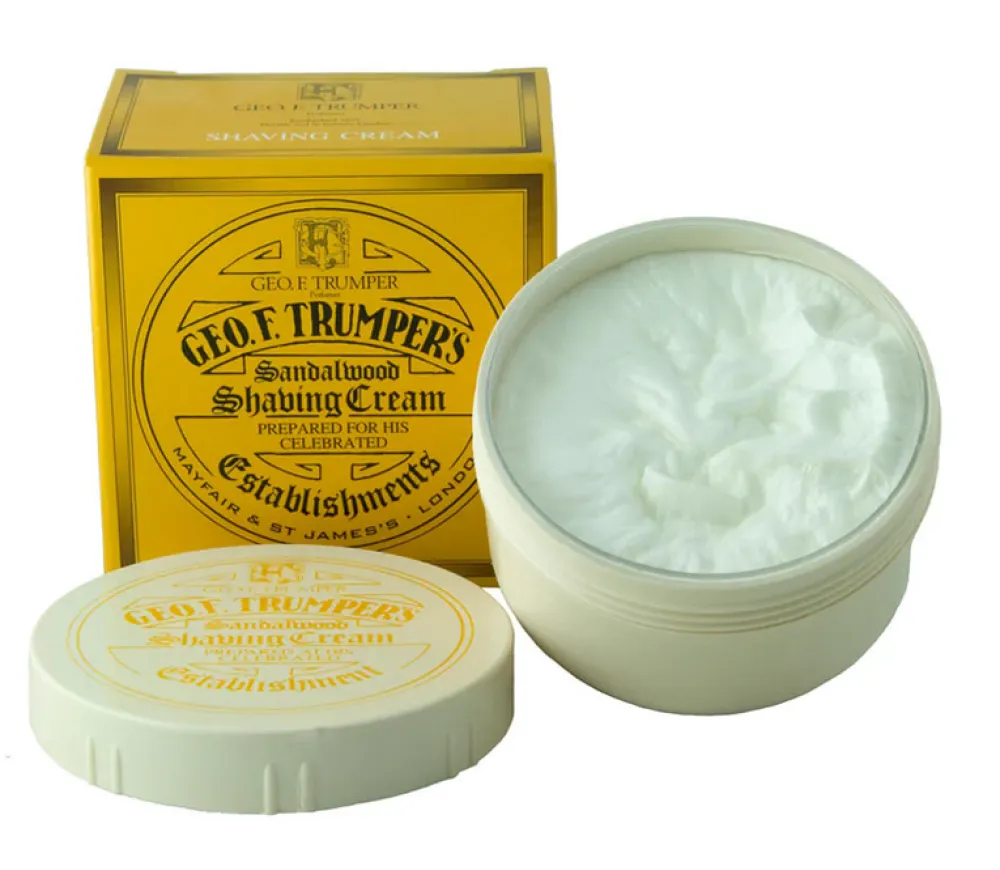 Geo. F. Trumper Sandalwood Shaving Cream Pot- Shaving Soaps & Cream