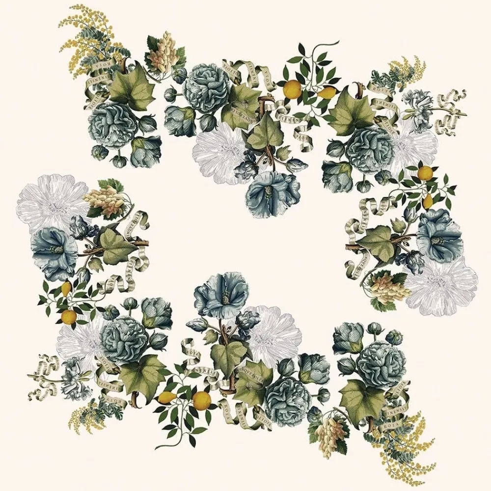 Giardino Natural Tablecloth, 61” x 89”- Tablecloths