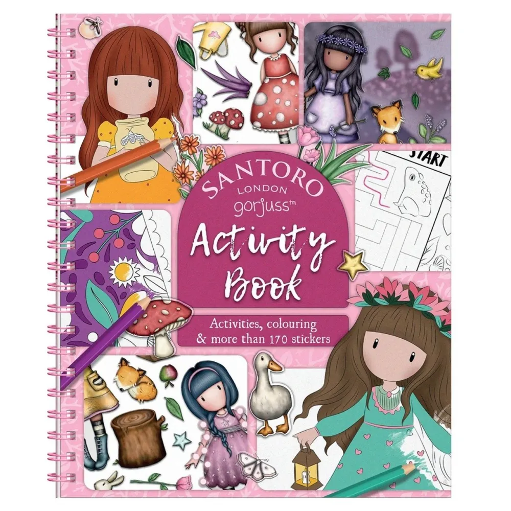 Gorjuss In The Forest Activity Book- Coloring Books & Crafts|Activity Books