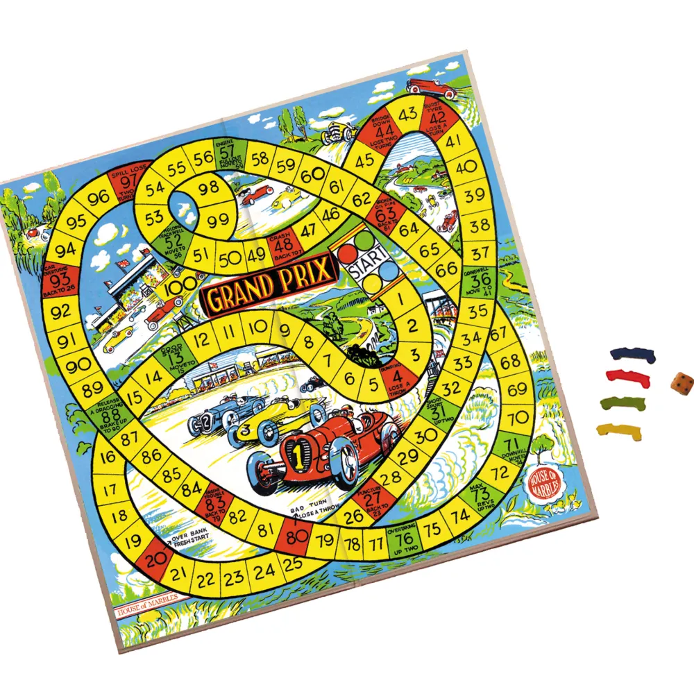 Grand Prix Racing Game- Toys