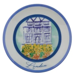 Grand Tour London 6" Plate- Souvenirs