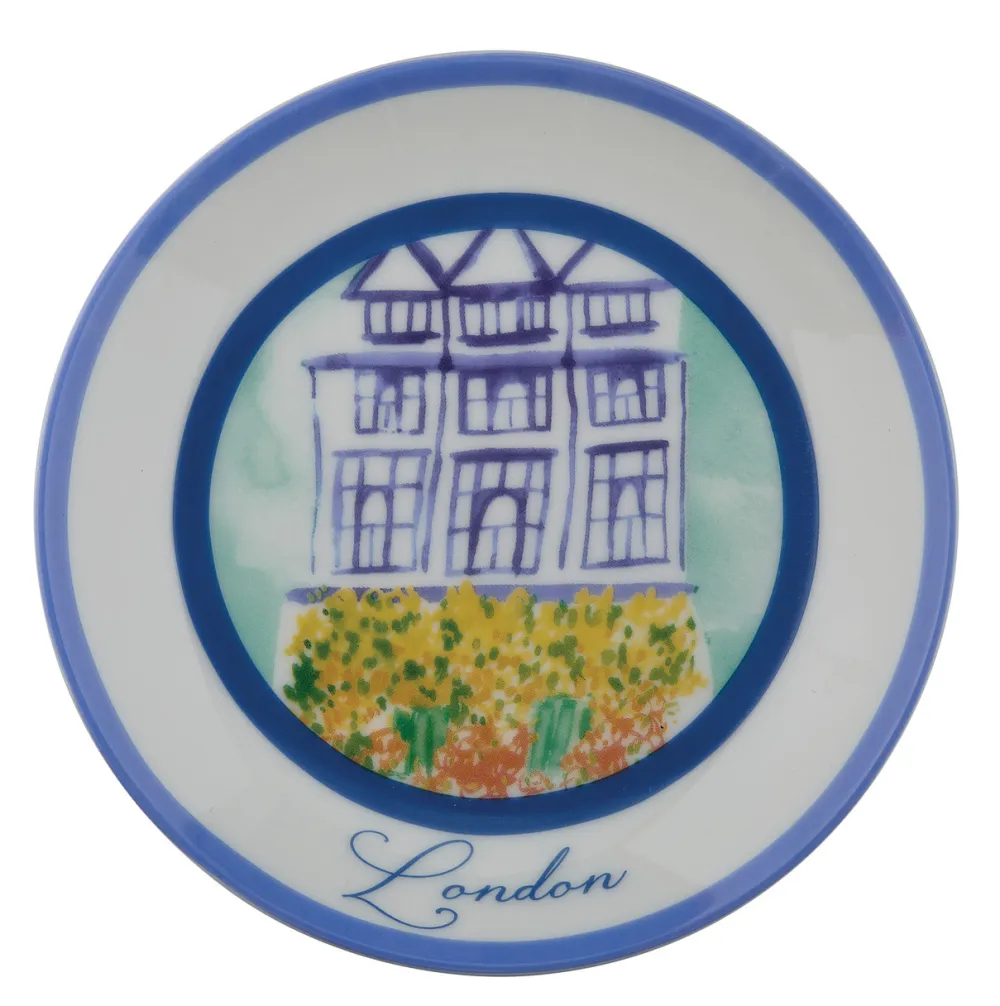 Grand Tour London 6" Plate- Souvenirs