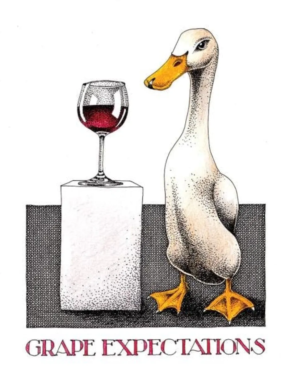 Grape Expectations Greeting Card- Greeting Cards