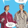 Gravity is Natural Greeting Card- Greeting Cards