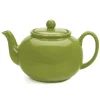 Green Stoneware Teapot- Teapots