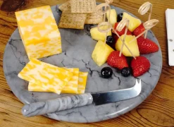 Grey Marble Cheese Board- Kitchen Tools
