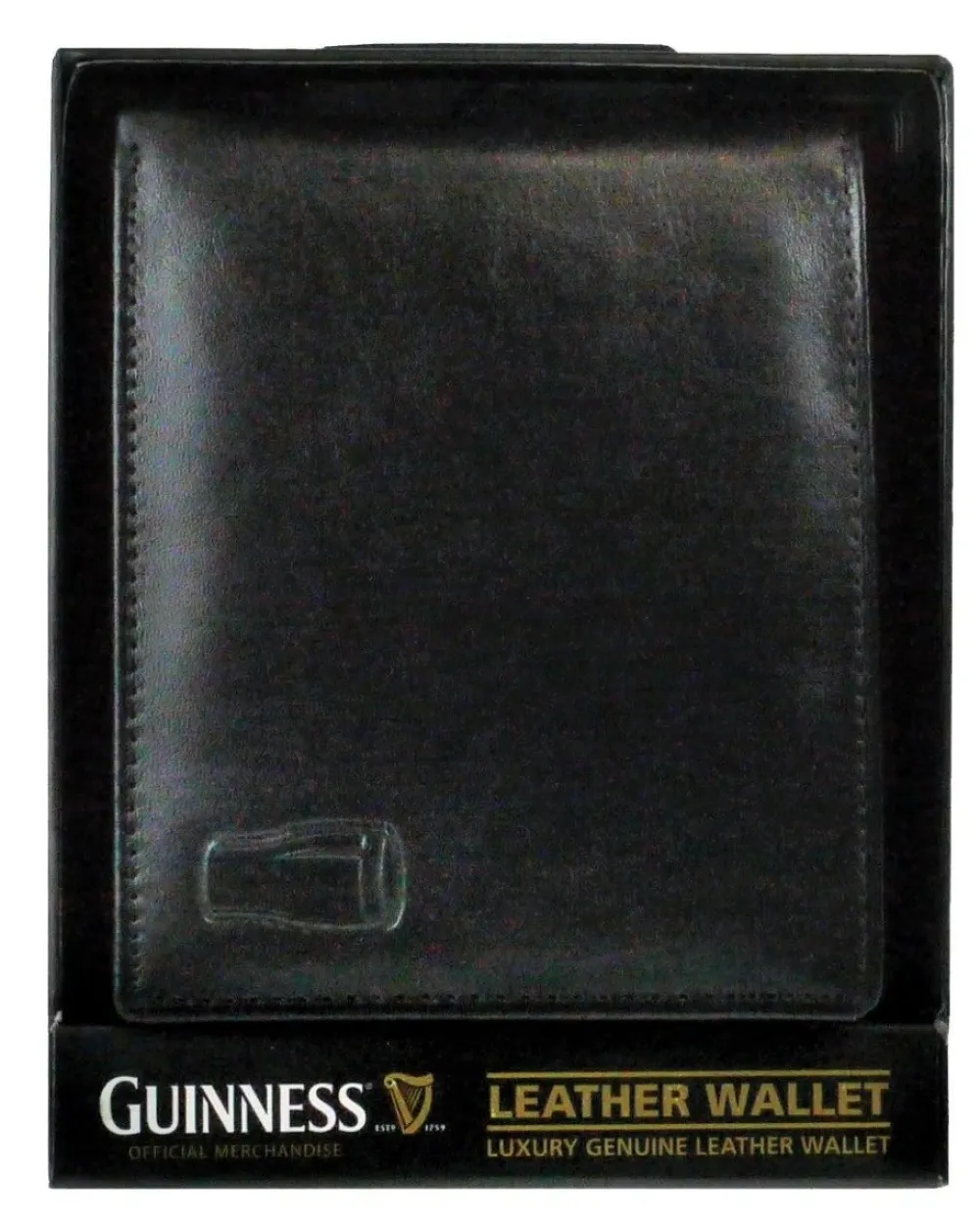 Guinness Classic Black Wallet- Cultural Icons
