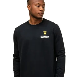Guinness "Lovely Day" Black Longsleeve Sweatshirt- Shirts & Sweaters|Cultural Icons