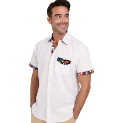 Guinness White Linen Summer Shirt- Shirts & Sweaters|Cultural Icons