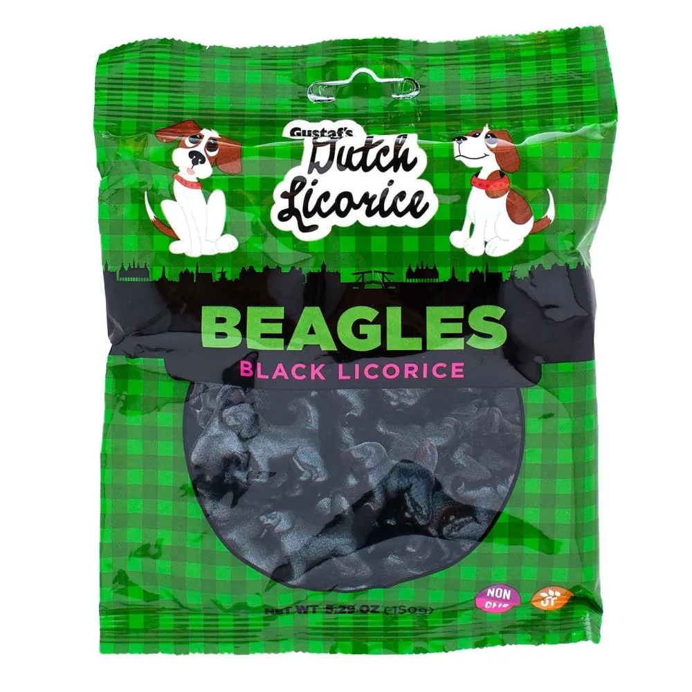 Gustaf's Dutch Licorice Beagles- Sweets