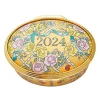 Halcyon Days 2024 Annual Enamel Trinket Box- Halcyon Days Enamels