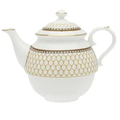 Halcyon Days Antler Trellis Ivory Tea For One- Halcyon Days China|Halcyon Days