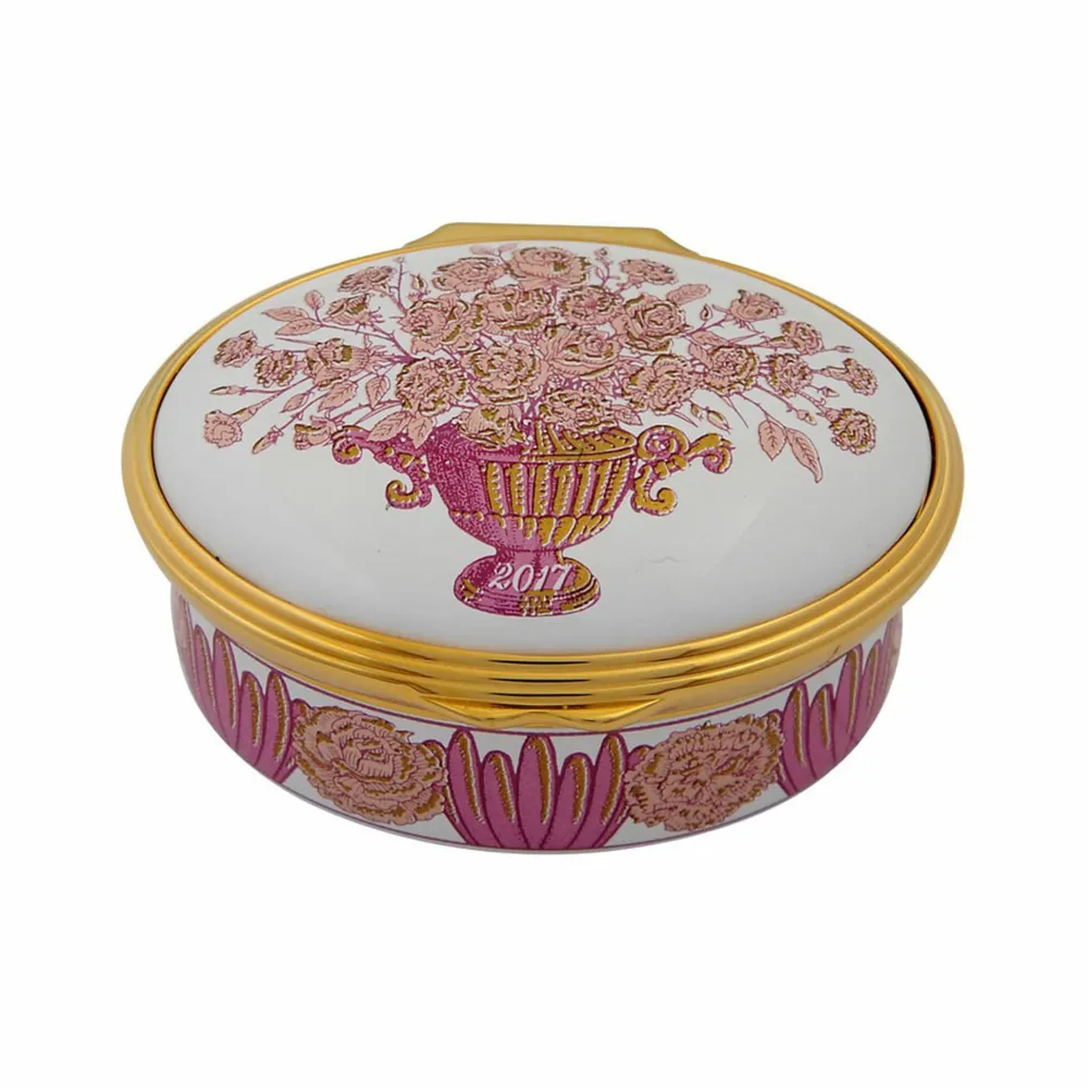 Halcyon Days A Year to Remember 2017 Year Box- Halcyon Days Enamels