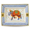 Halcyon Days Ceremonial Indian Elephant Ashtray- Halcyon Days China