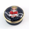 Halcyon Days Cherub Singing Enamel Box- Home Accents|Halcyon Days Enamels