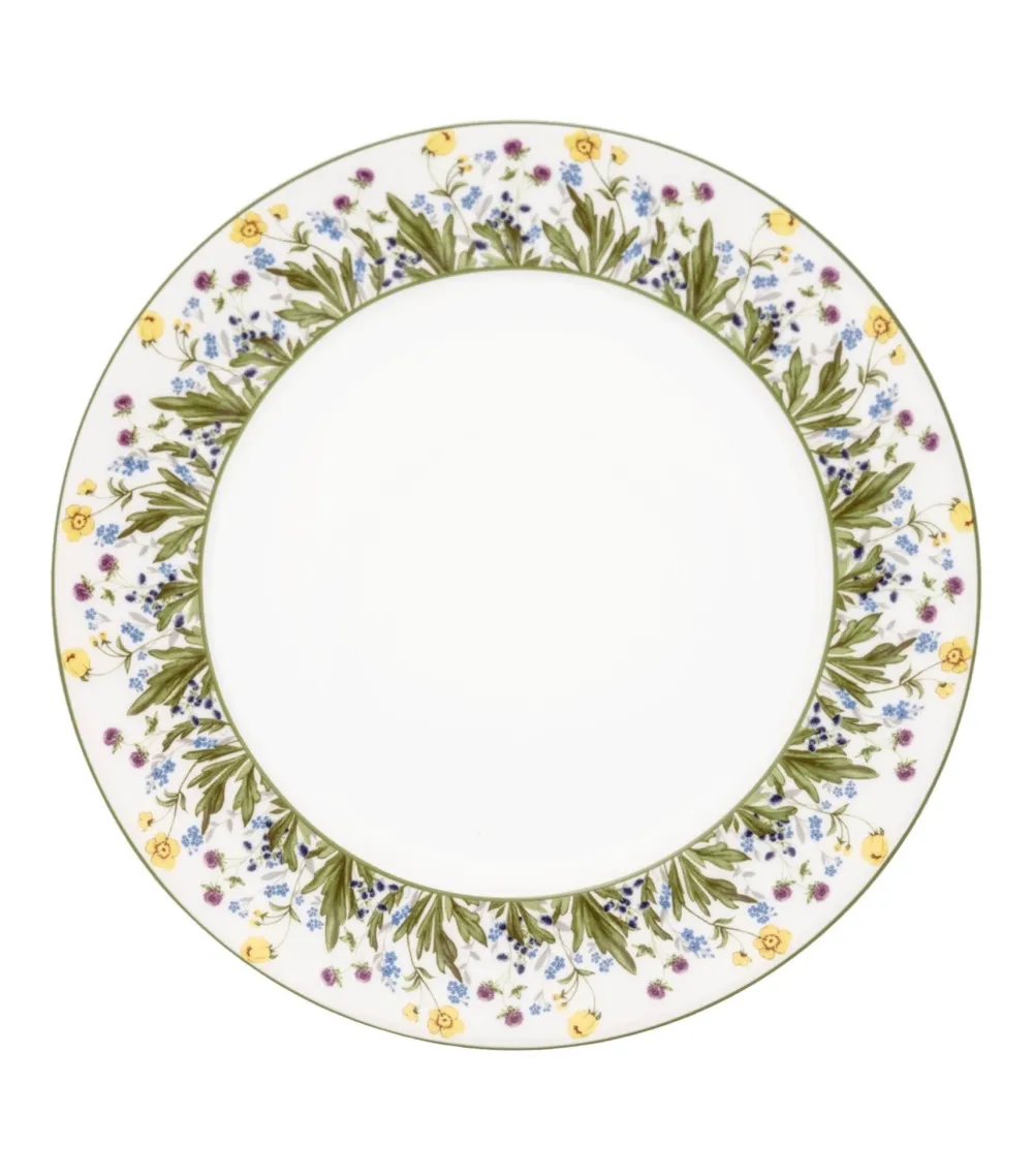 Halcyon Days Highgrove Wildflower Side Plate- Halcyon Days China|King Charles Iii