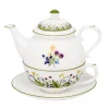 Halcyon Days Highgrove Wildflower Tea for One- King Charles Iii|Halcyon Days China