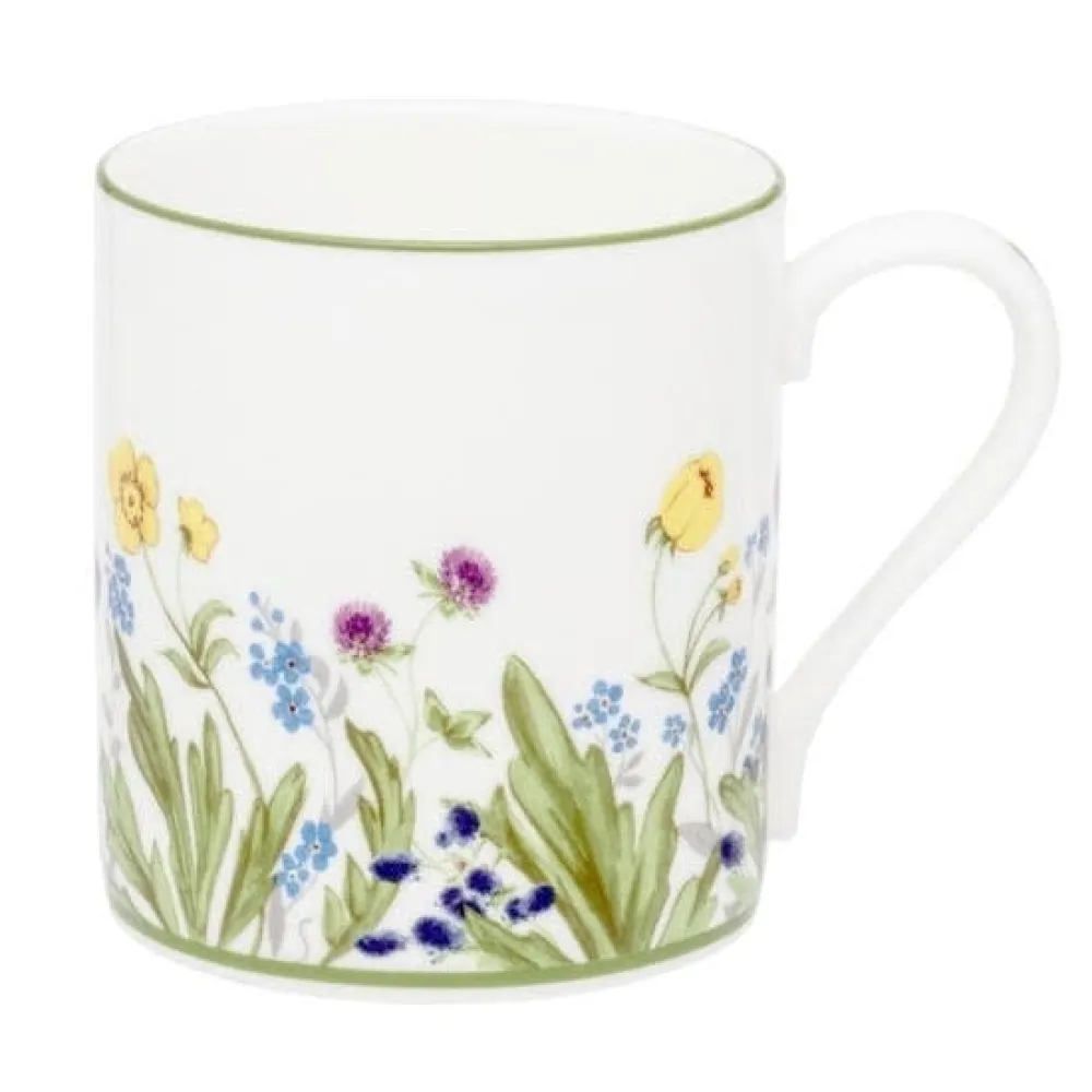 Halcyon Days Highgrove Wildflower Mug- King Charles Iii|Halcyon Days China