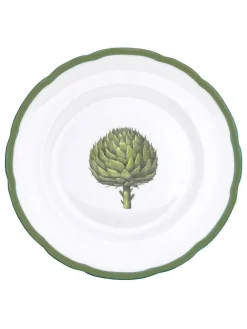 Halcyon Days Kitchen Garden Artichoke Audley Dinner Plate- Halcyon Days China|Halcyon Days