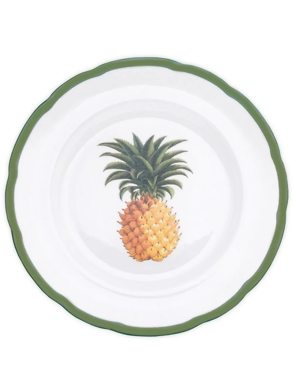 Halcyon Days Kitchen Garden Pineapple Audley Dinner Plate- Halcyon Days China|Halcyon Days