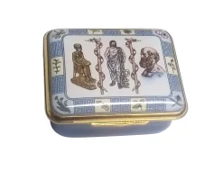 Halcyon Days Medical Trinket Box- Halcyon Days Enamels