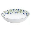 Halcyon Days Nina Campbell Marguerite Blue Serving Bowl- Halcyon Days China|Halcyon Days