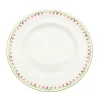 Halcyon Days Nina Campbell Marguerite Pink Dinner Plate- Halcyon Days China|Halcyon Days