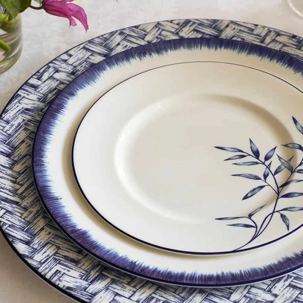 Halcyon Days Nina Campbell Serengeti Flower Salad Plate- Halcyon Days China|Halcyon Days