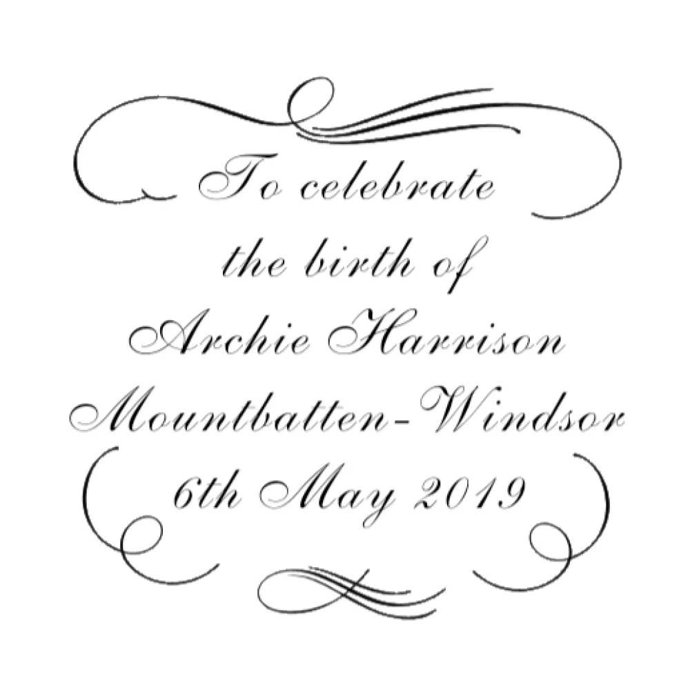 Halcyon Days Welcome to Our New Royal Baby Sussex enamel box- Halcyon Days Enamels