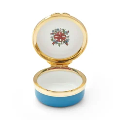 Halcyon Days 'When This You See, Remember Me' Enamel Box- Halcyon Days Enamels|Home Accents
