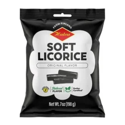 Halva European Style Black Licorice Bag- Sweets